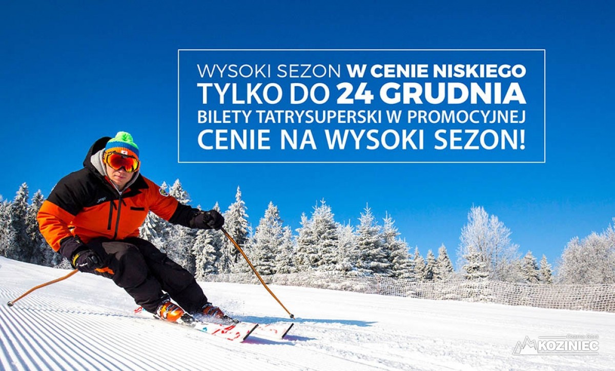 Kup skipass online, zapłać mniej!